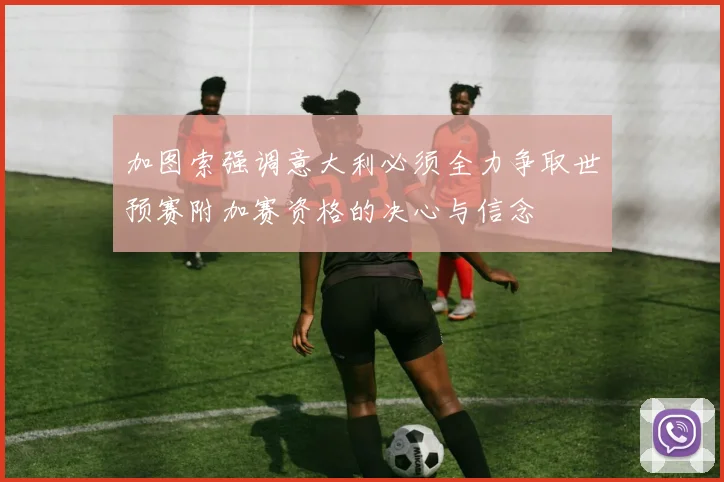 加图索强调意大利必须全力争取世预赛附加赛资格的决心与信念
